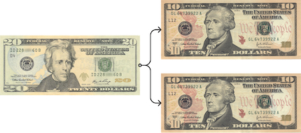Transaction alt text
